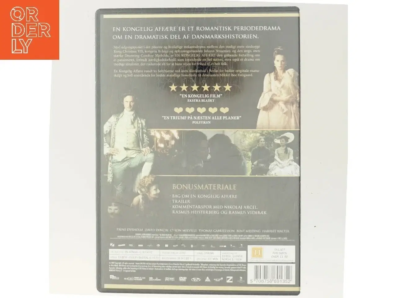 Billede 3 - En Kongelig Affære med Mads Mikkelsen (DVD)