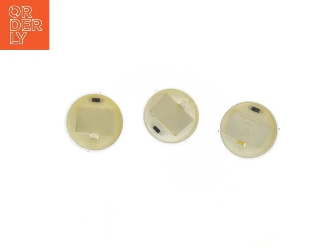 Billede 3 - Sæt med LED stearinlys (str. Ø. 7,5 cm. længde. 15 cm. 12,5 cm. og. 10 cm)