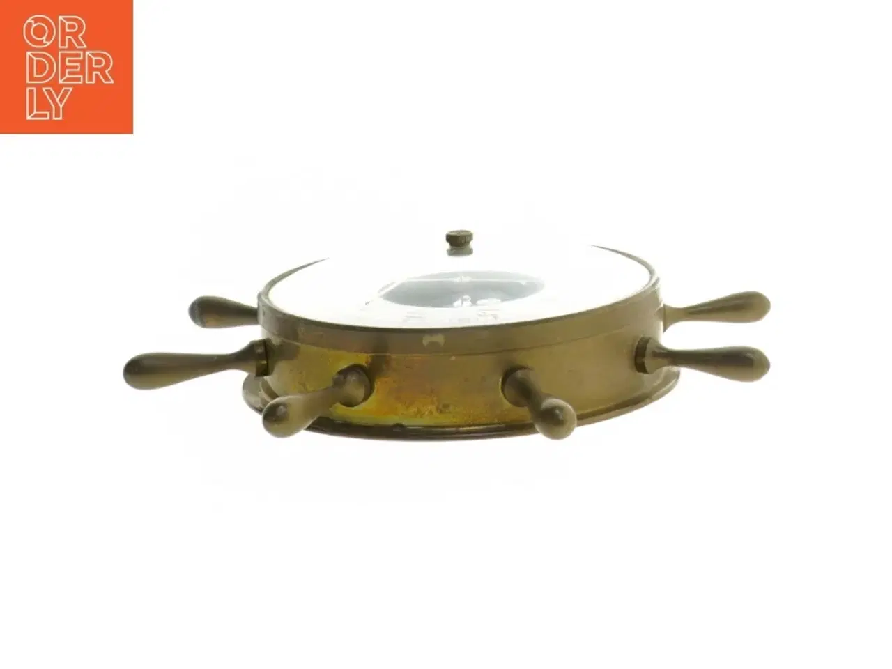 Billede 3 - Vintage barometer i messing (str. Ø 14,5 cm)