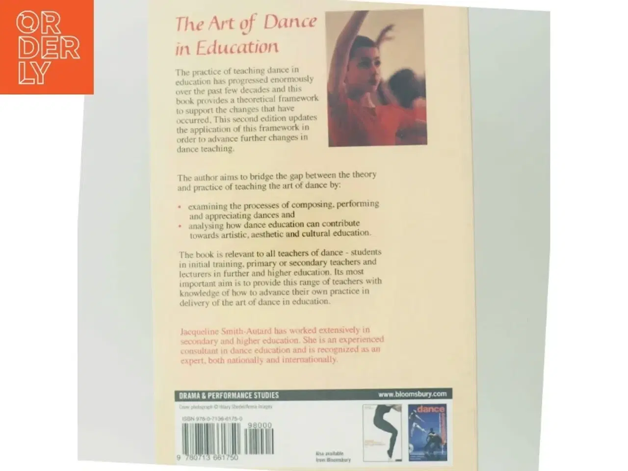 Billede 3 - The art of dance in education af Jacqueline M. Smith-Autard (1939-) (Bog)