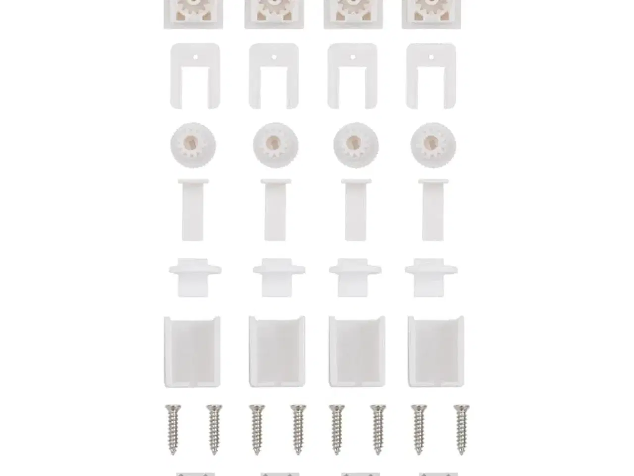 Billede 12 - Plisségardin Sort 65x200 cm Stofbredde 64,4 cm Polyester