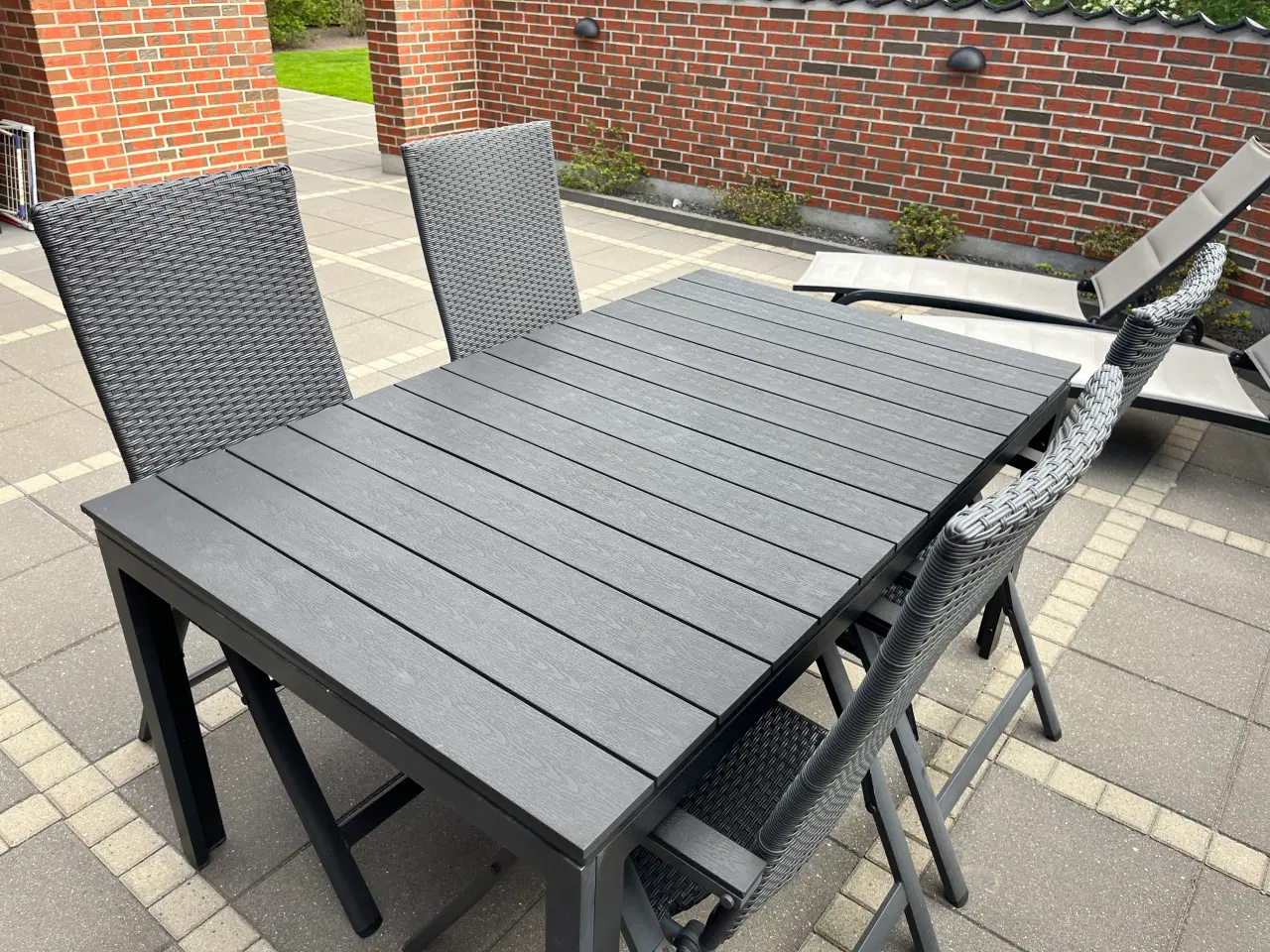Billede 8 - Sort non wood havebord