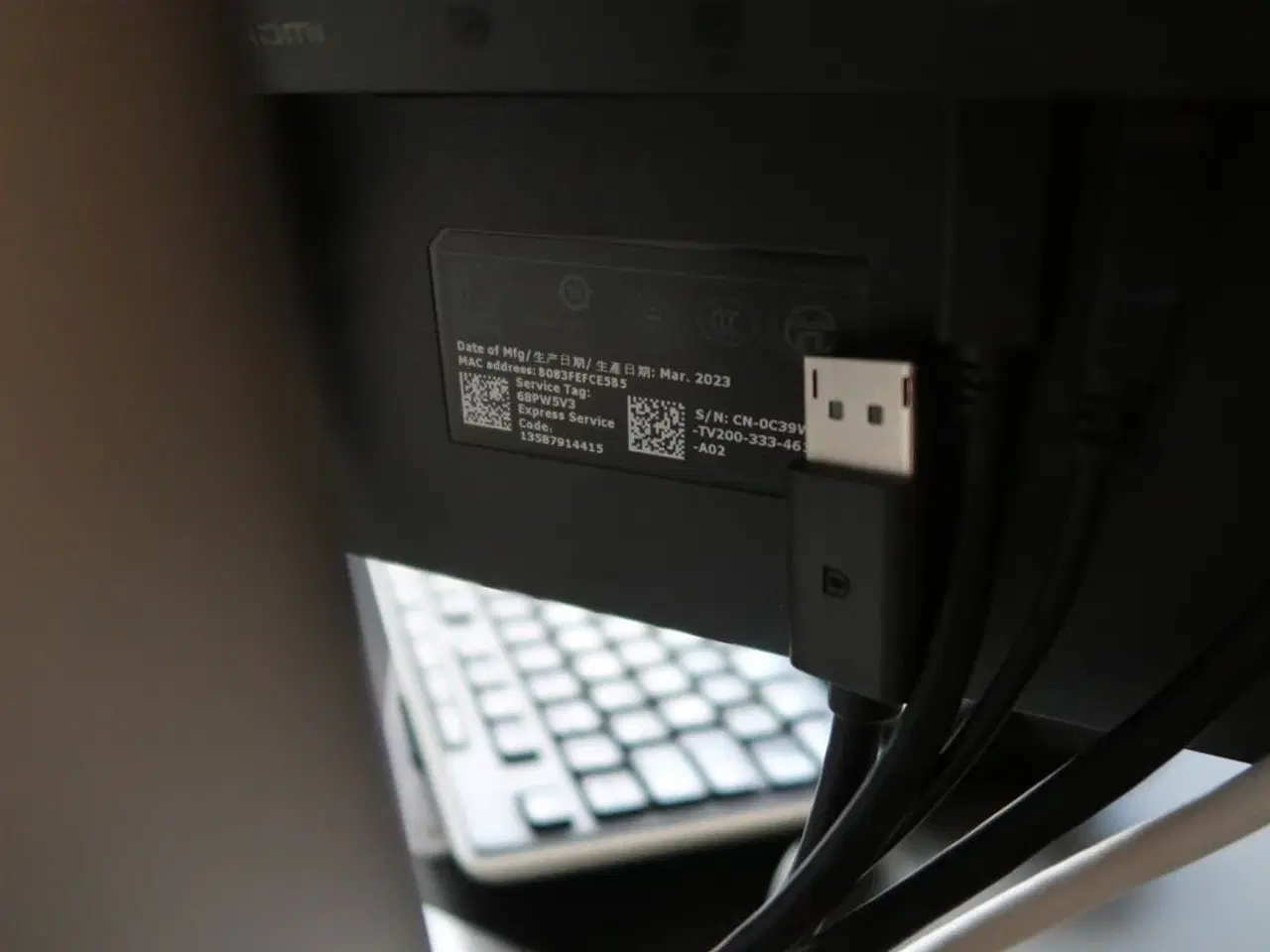 Billede 4 - 2 stk. computerskærme DELL P2422HE, tastatur, mus, rollermouse