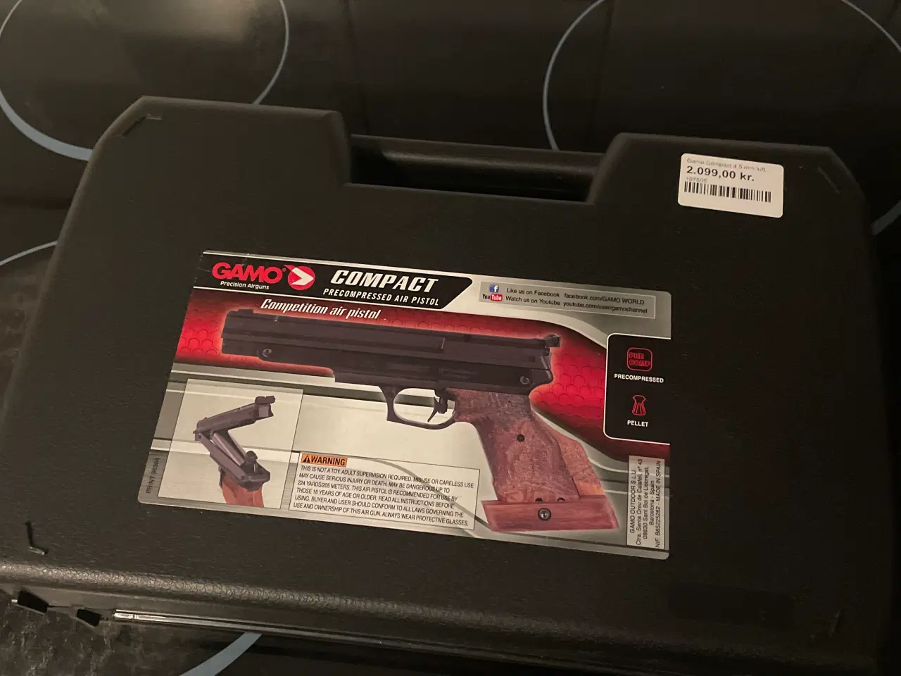 Billede 1 - Gamo luftpistol 4.5 