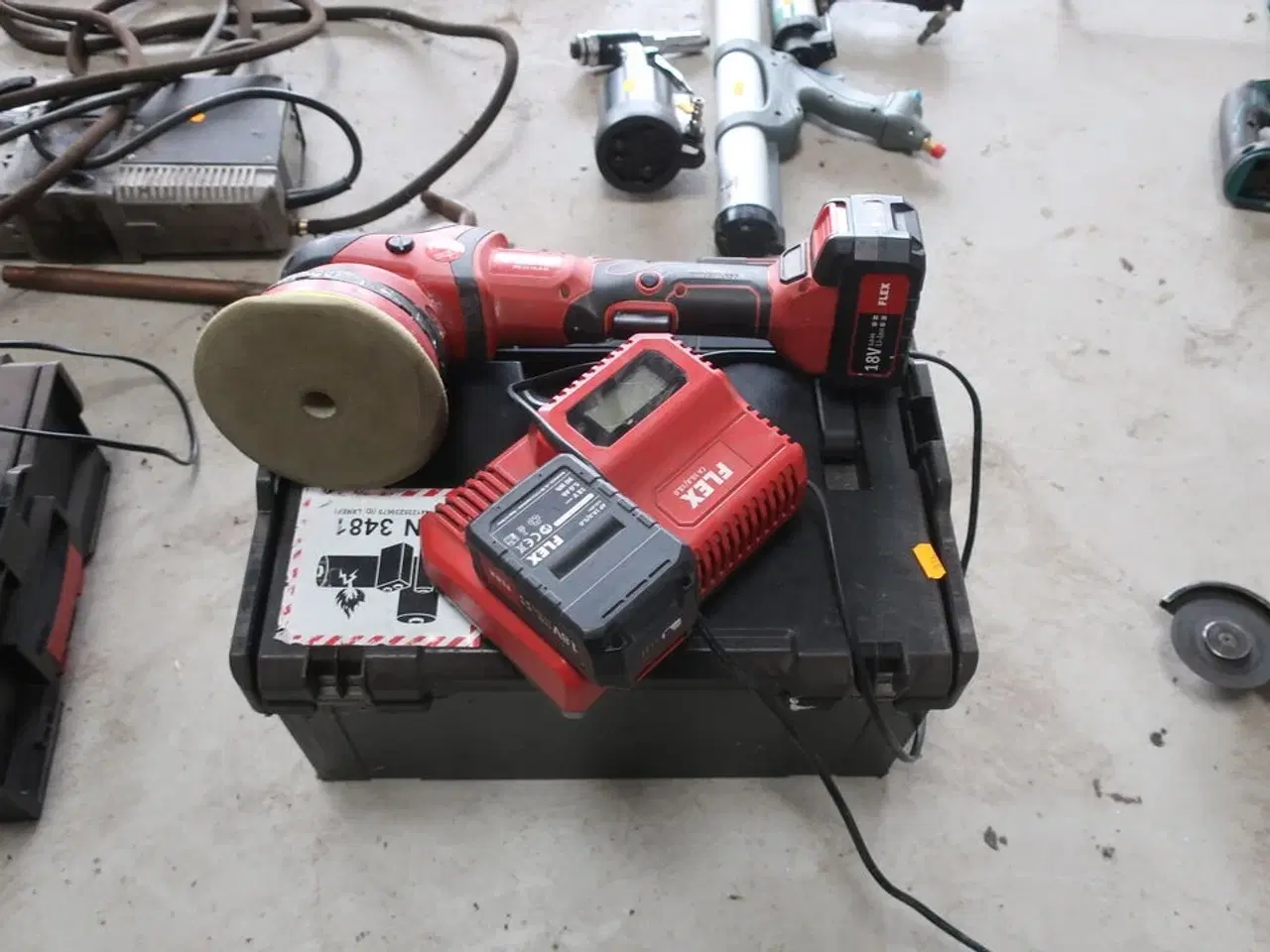 Billede 1 - Poleringsmaskine FLEX XFE 15 18.0-EC