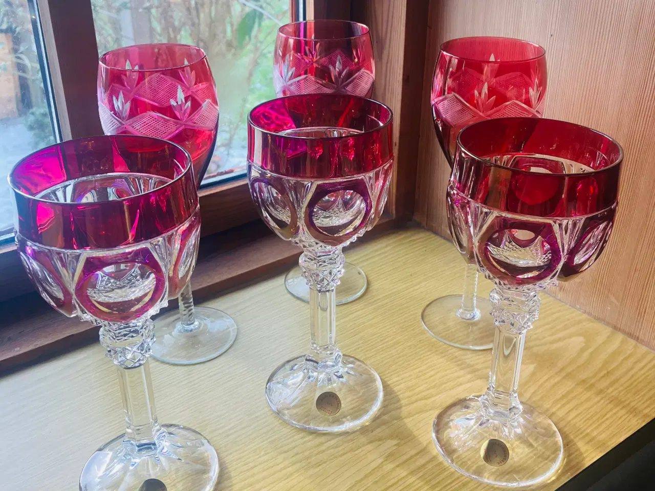 Billede 1 - Bøhmisk krystal glas