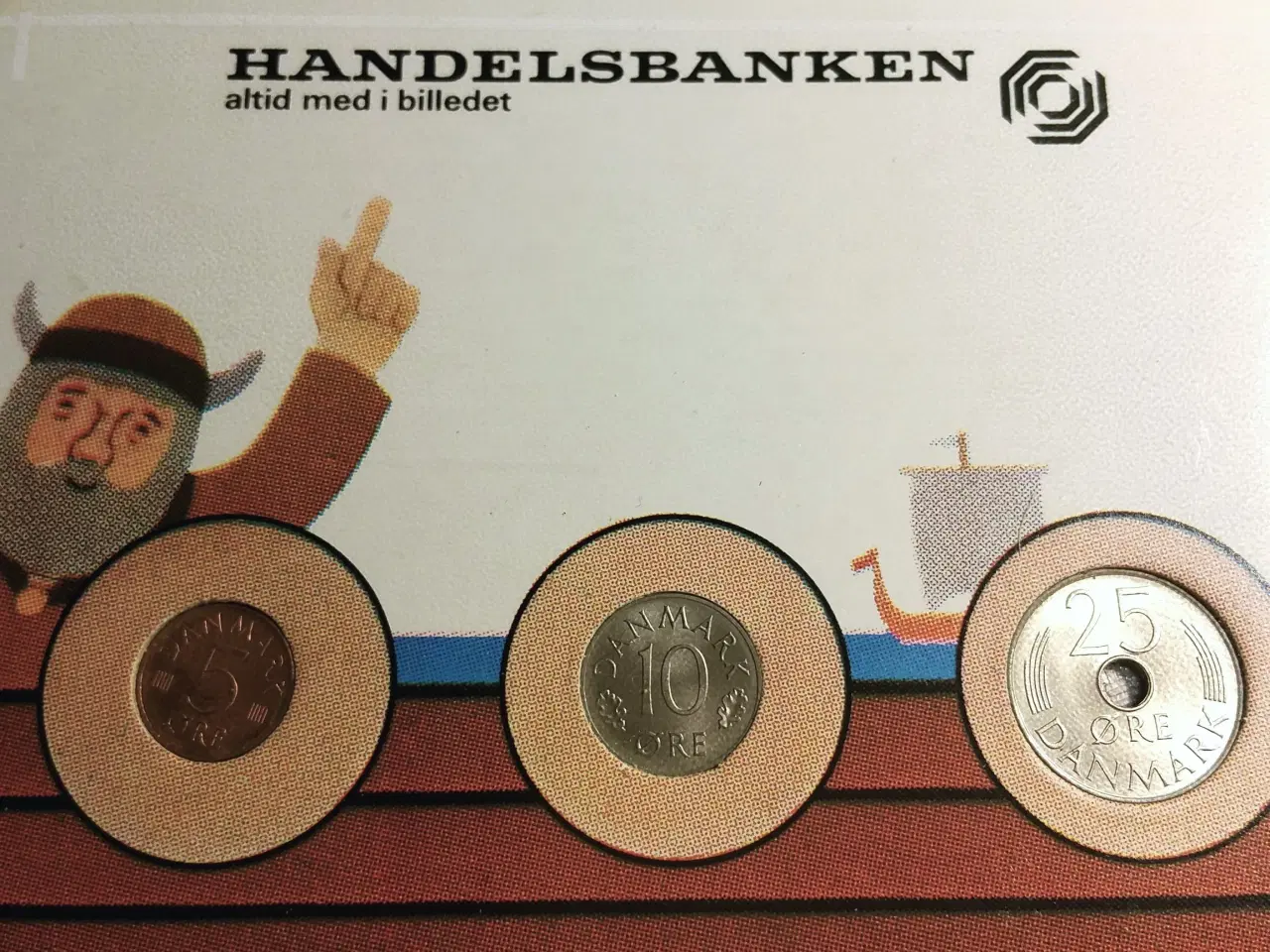 Billede 9 - MARGRETHE II  HANDELSBANKEN  MØNTSÆT 1980 - 1988