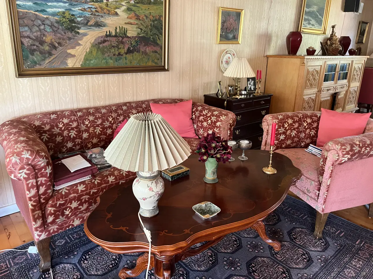 Billede 2 - Vintage Sofa og stol til afhentning 