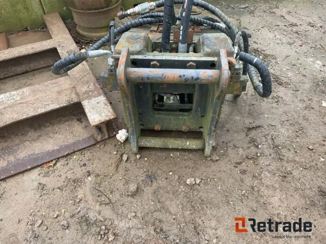 Billede 2 - - - - Betonsaks med jernklipper / Concrete shear with rebar cutter