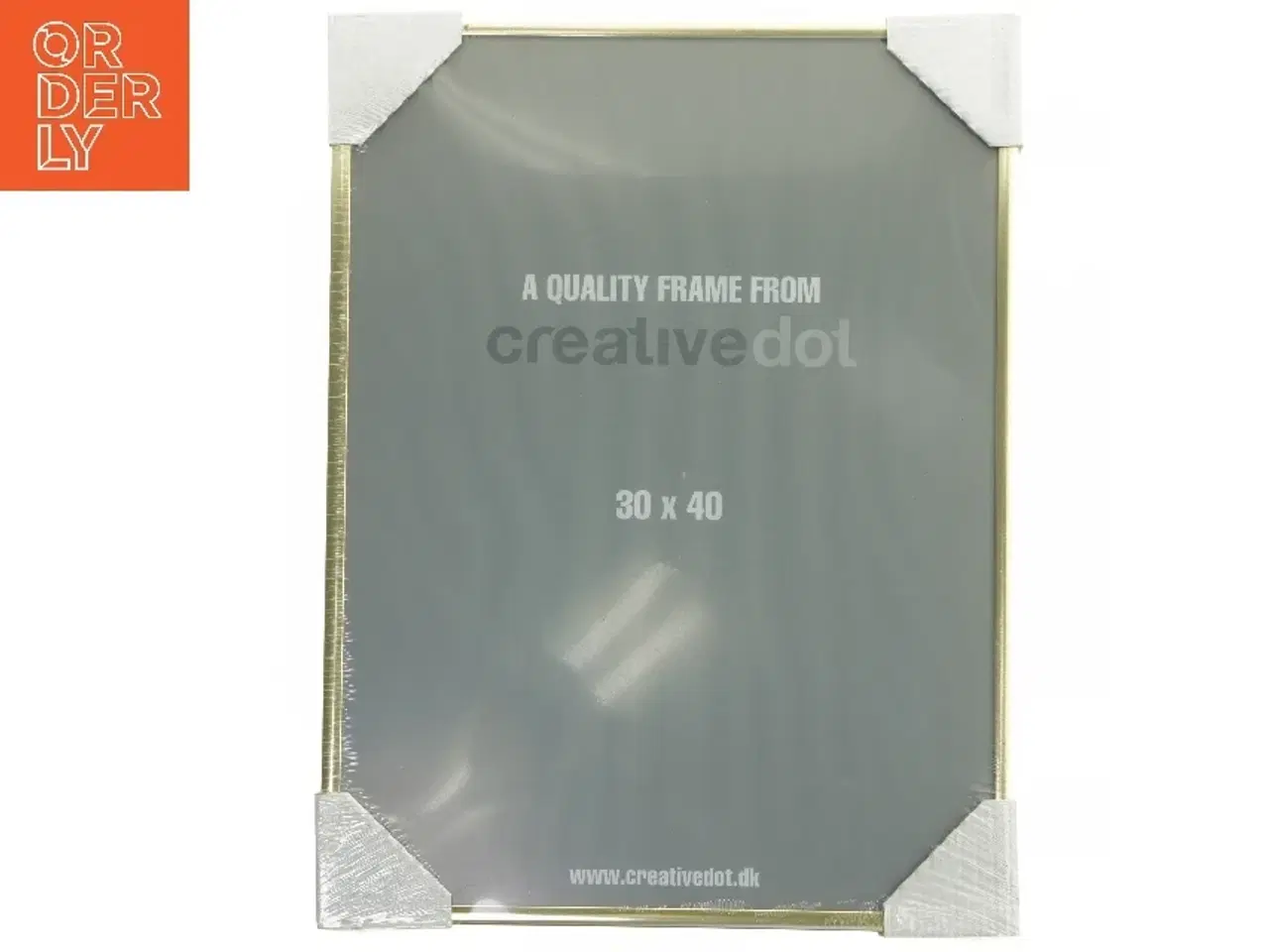 Billede 1 - Billedramme i metal (str. 30 x 40 cm)