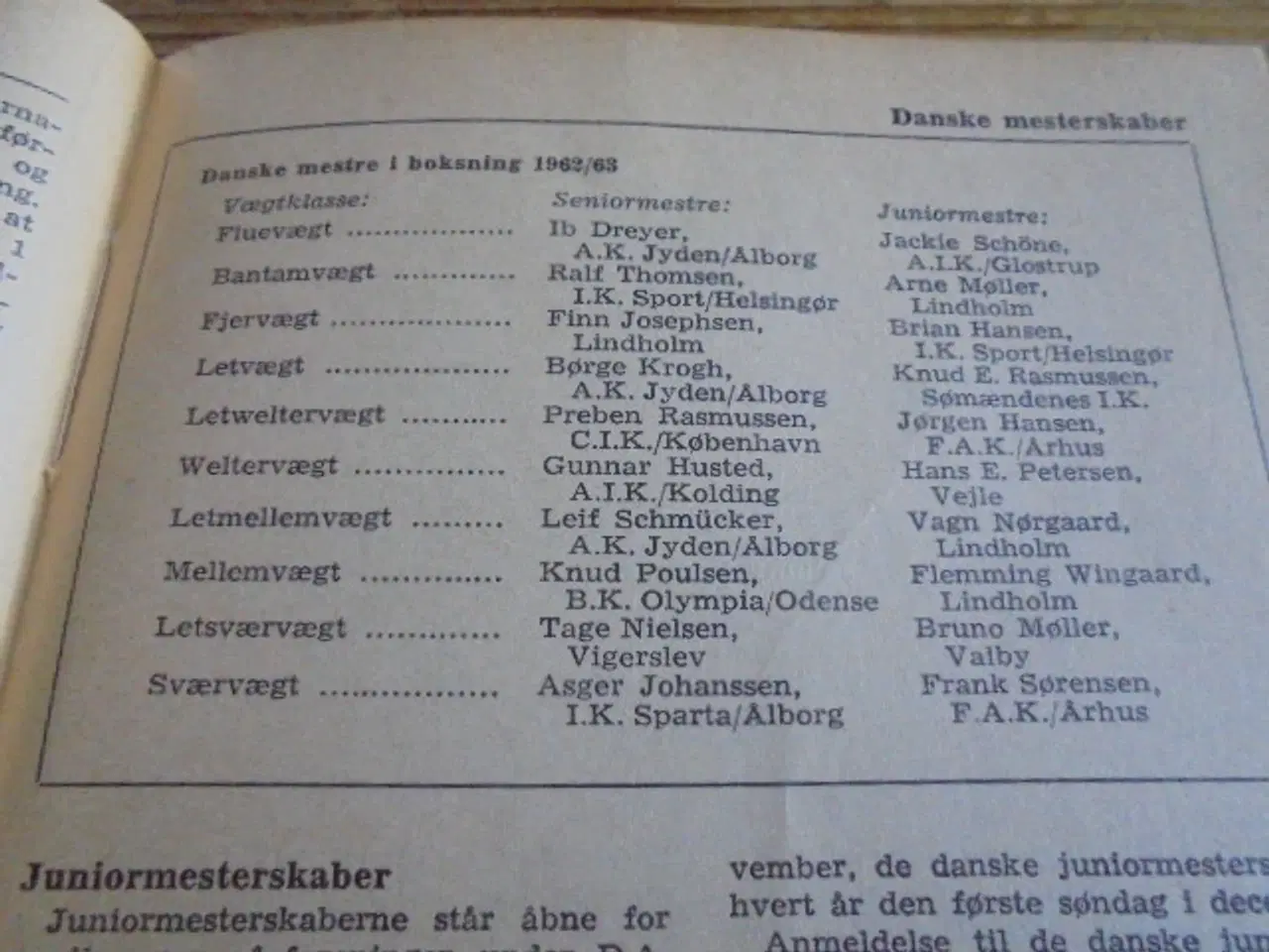 Billede 4 - Jeg dyrker boksning – Politikens håndbog fra 1963 