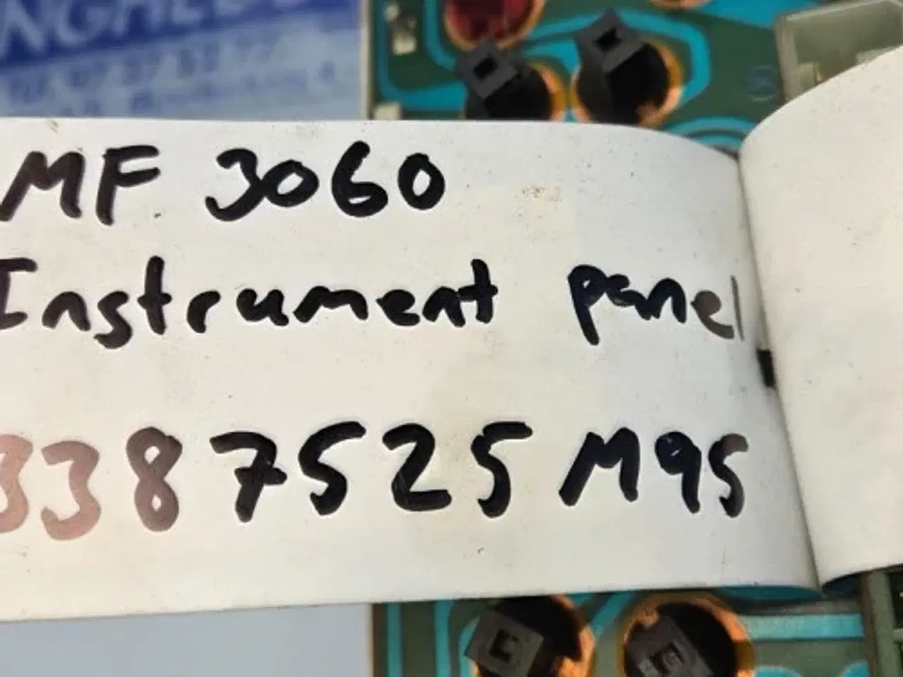 Billede 21 - Massey Ferguson 3060 Instrument Panel 3387525M95