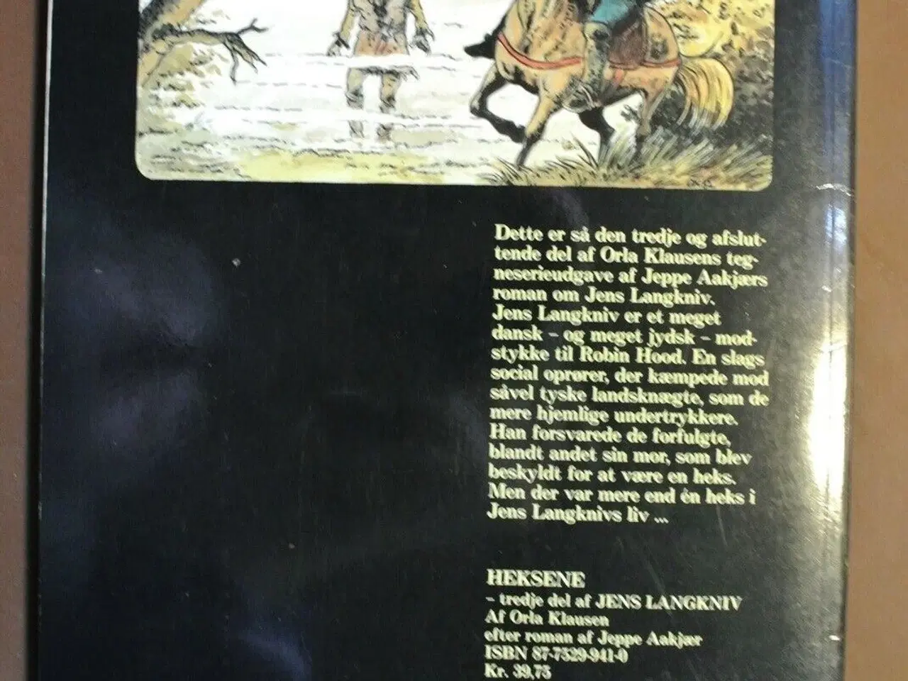 Billede 2 - jens langkniv 3. heksene, Af orla klausen, Tegnese