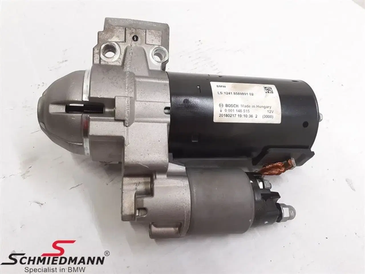 Billede 2 - Starter (Kun 2330 Km) 12418589891 - 12418589892 C43368 BMW G11 G12 G30 G31 G32 GT X3 (G01) X4 (G02) X5 (G05) G15 G20 X7 (G07) G14 G11 LCI G12 LCI G21