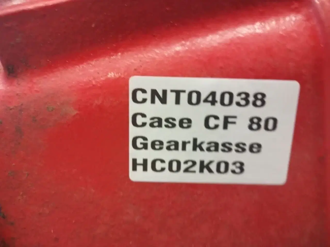 Billede 12 - Case CF80 Gearkasse 03224764