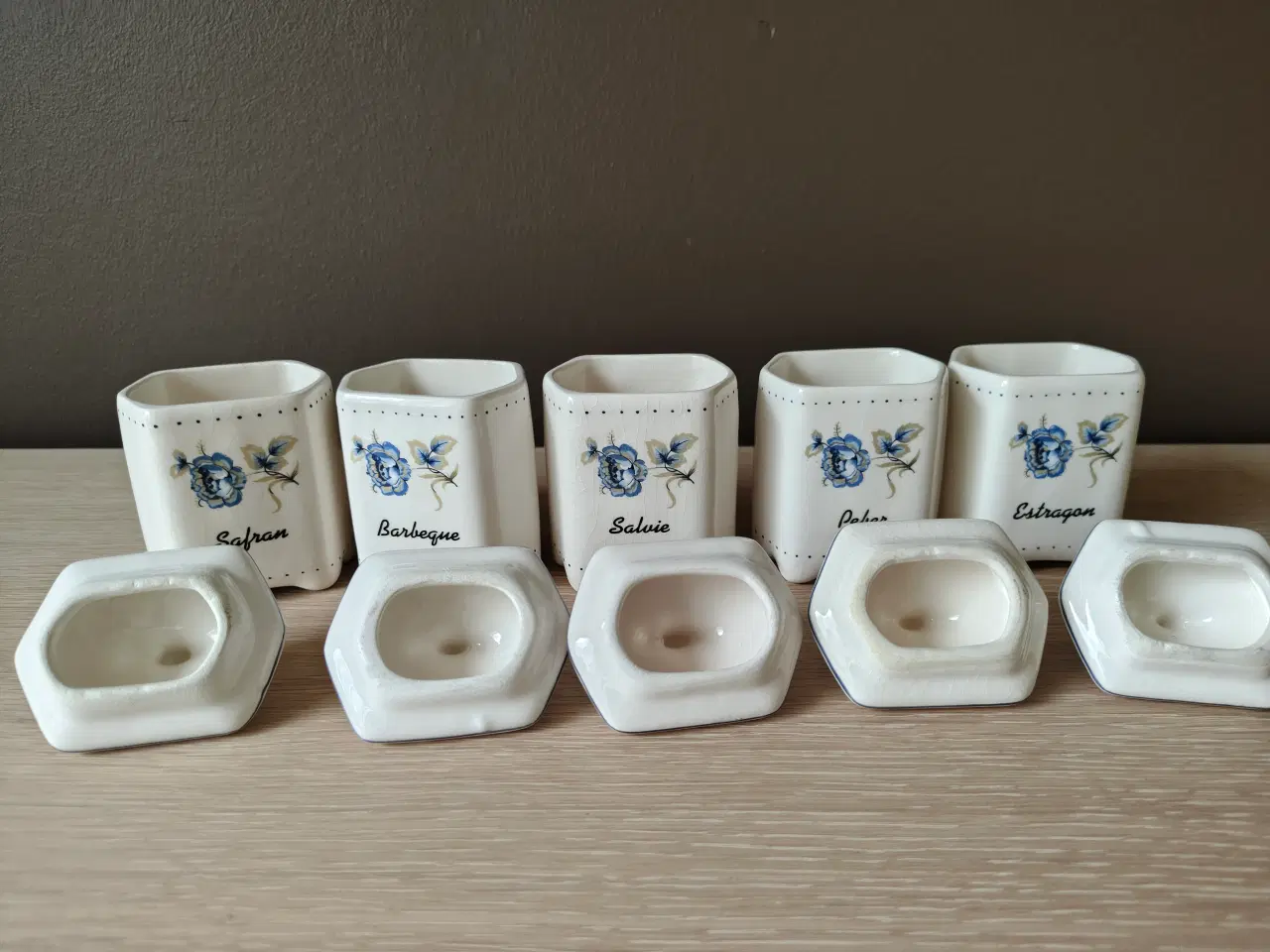 Billede 5 - Fine vintage krydderiglas