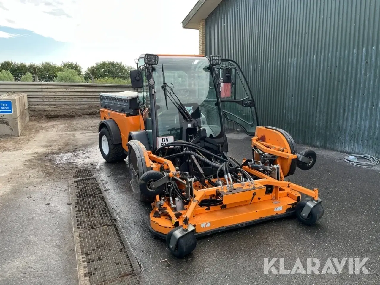 Billede 2 - Redskabsbærer Multihog CX75 med GMR klippebord