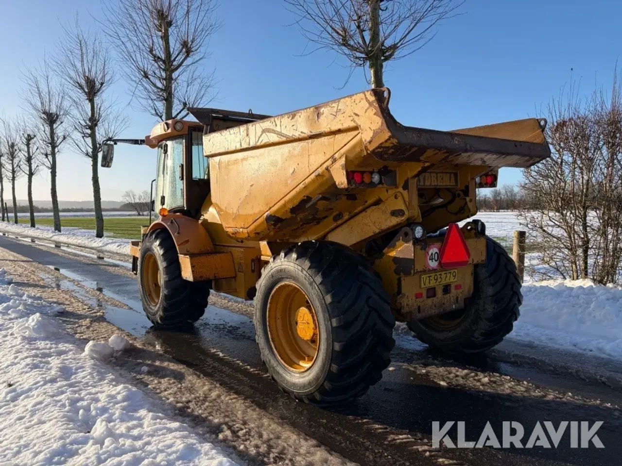 Billede 3 - Dumper Hydrema 912D med centralsmørring