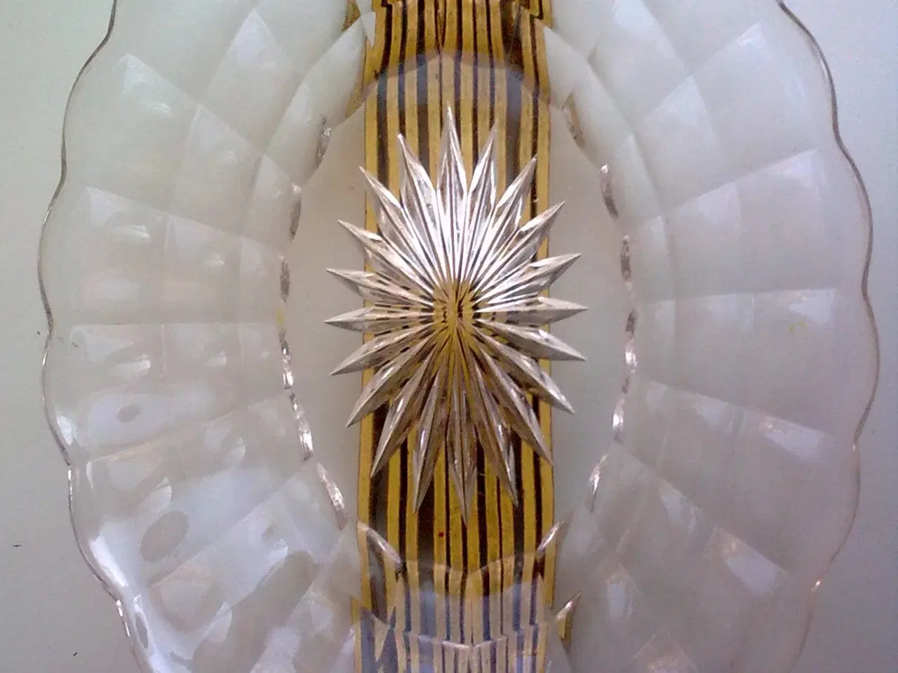 Billede 3 - Glas stjerne windows fad skål MINI