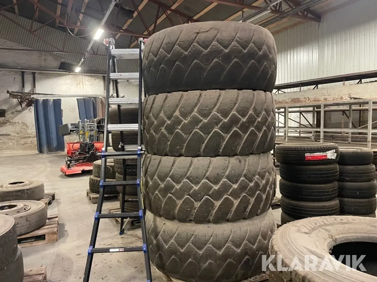 Billede 1 - Entreprenør dæk Goodyear 600/65R25 4 styk