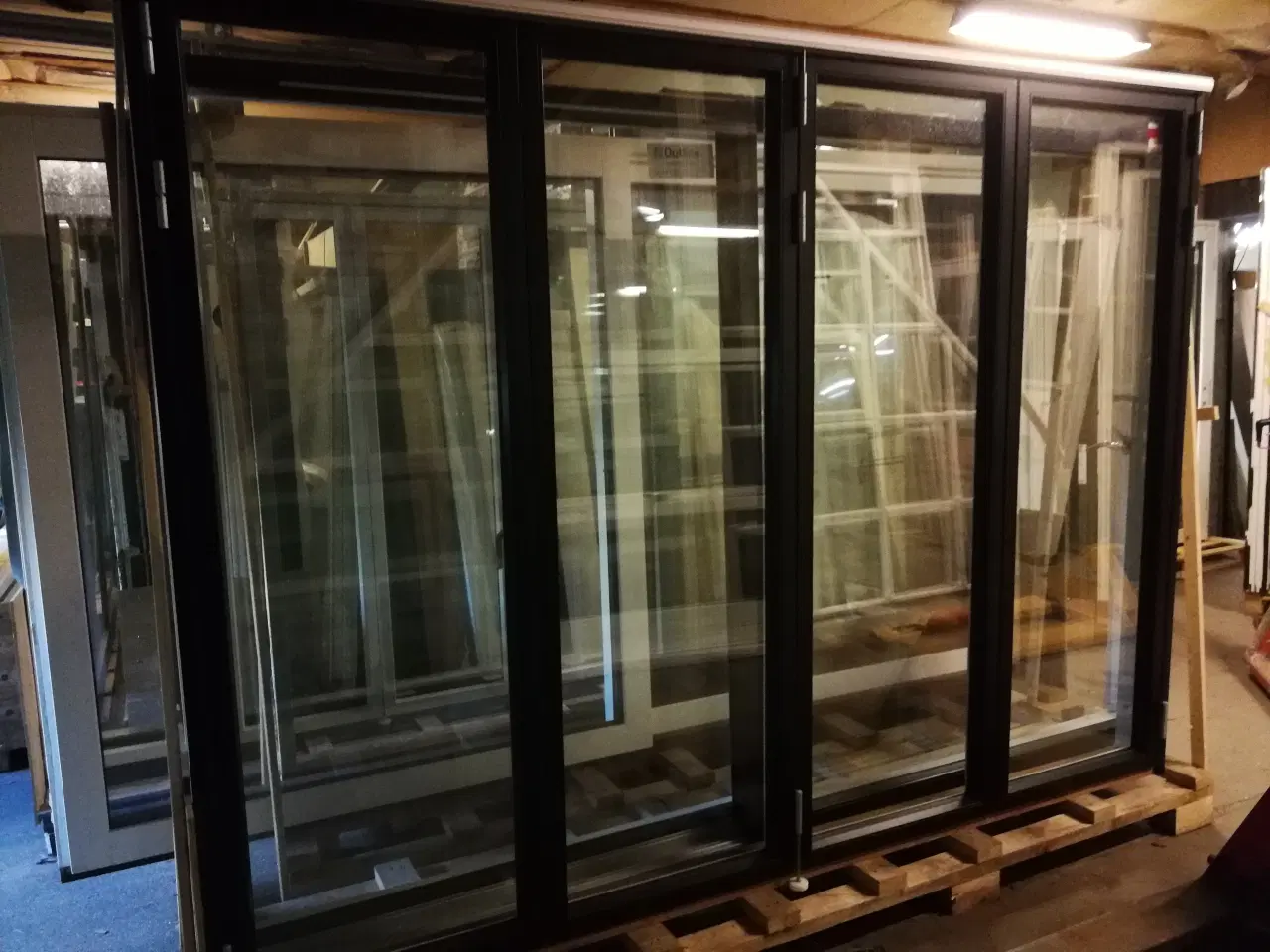 Billede 1 - NY TERRASSE FOLDEDØR 285,8,8x214,8 KR 19.000