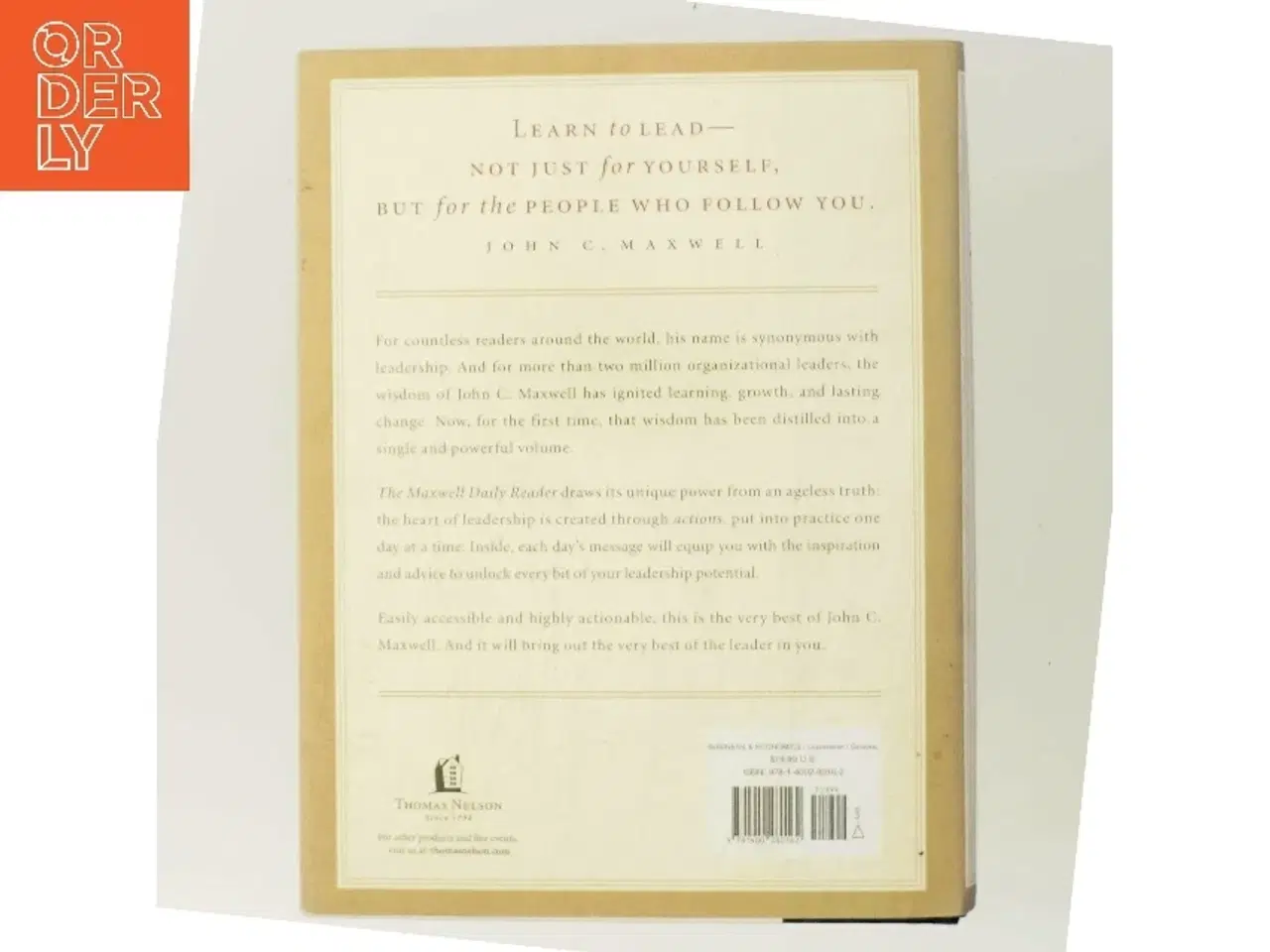 Billede 3 - The Maxwell Daily Reader af John C. Maxwell (Bog)