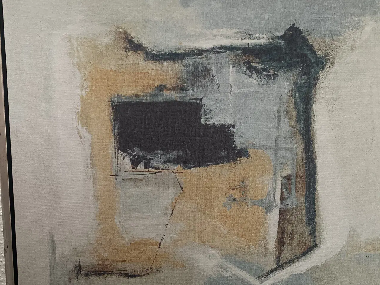 Billede 2 - Dekorativt abstrakt maleri