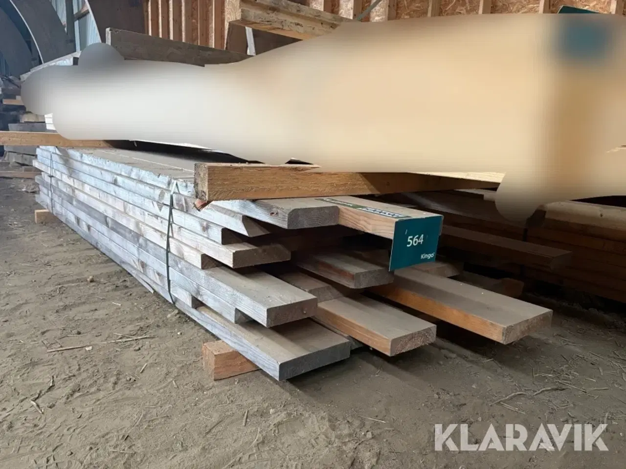 Billede 1 - Spærtræ cirka 150 meter (frasorteret C24)