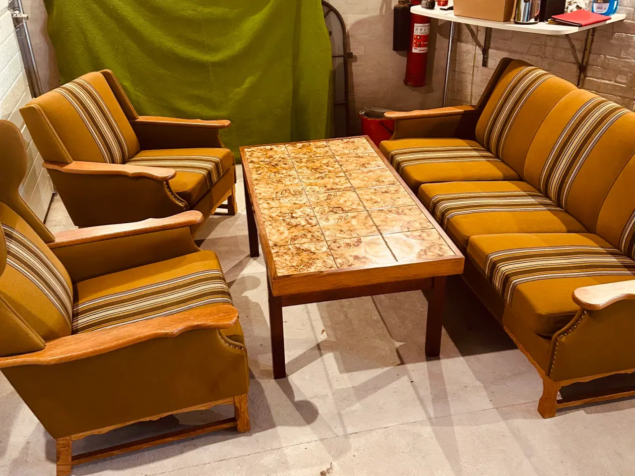 Billede 7 - Sofasæt med sofabord