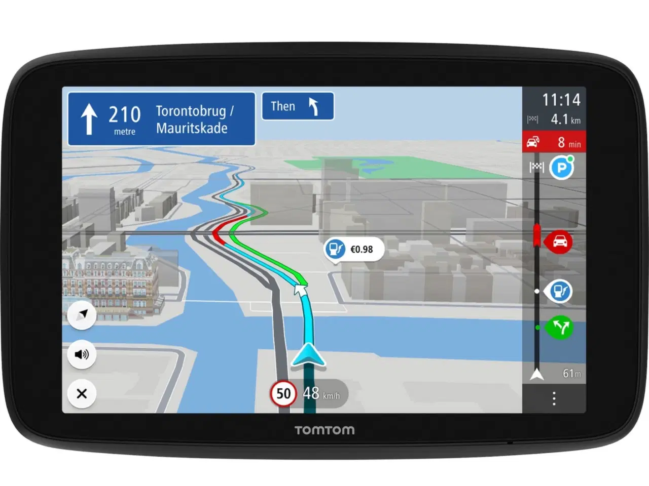 Billede 4 - Brugt kun en gang TomTom Go Discover 7" med google