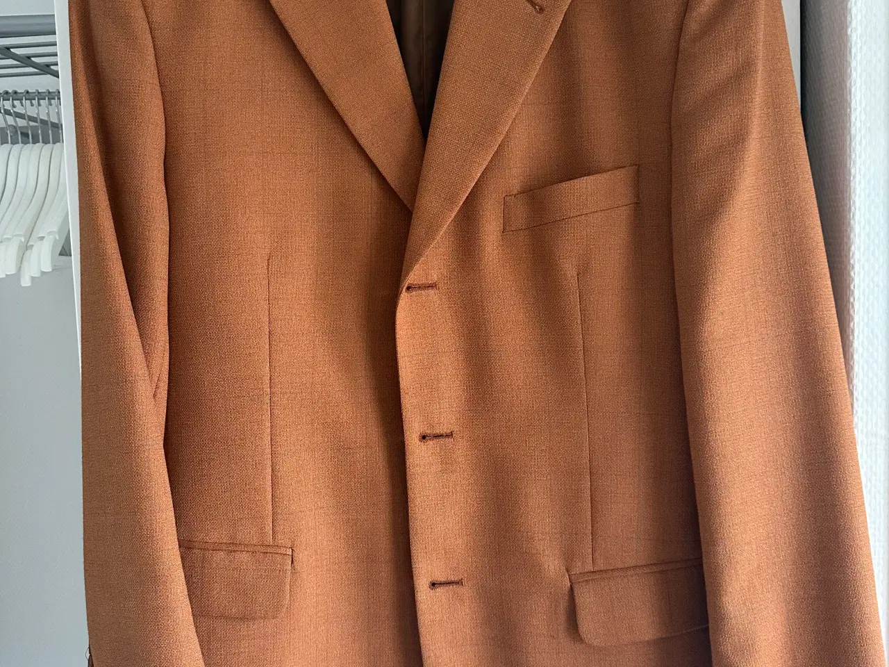 Billede 3 - BLAZER/JAKKE FARVE BRÆNDT MANDEL
