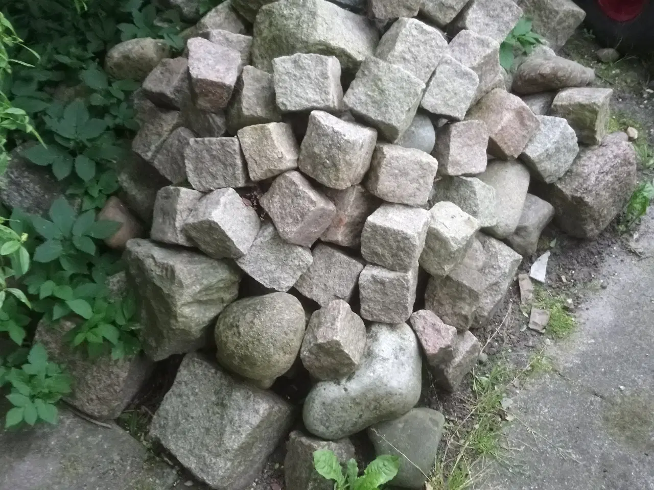 Billede 1 - Blandet granit sten 