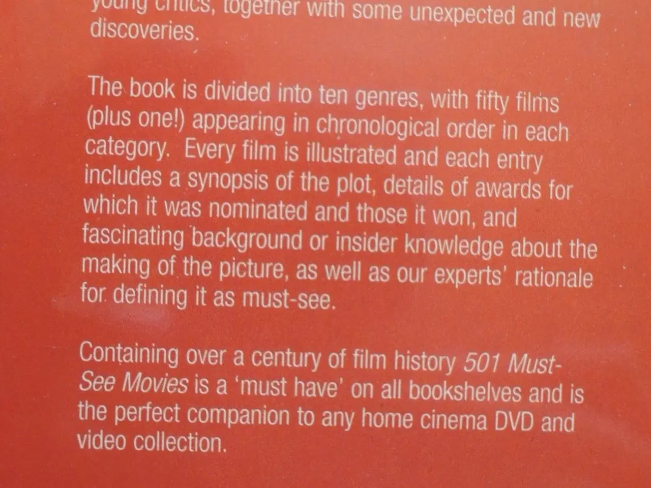 Billede 3 - 501 must-see movies, edited by emma beare