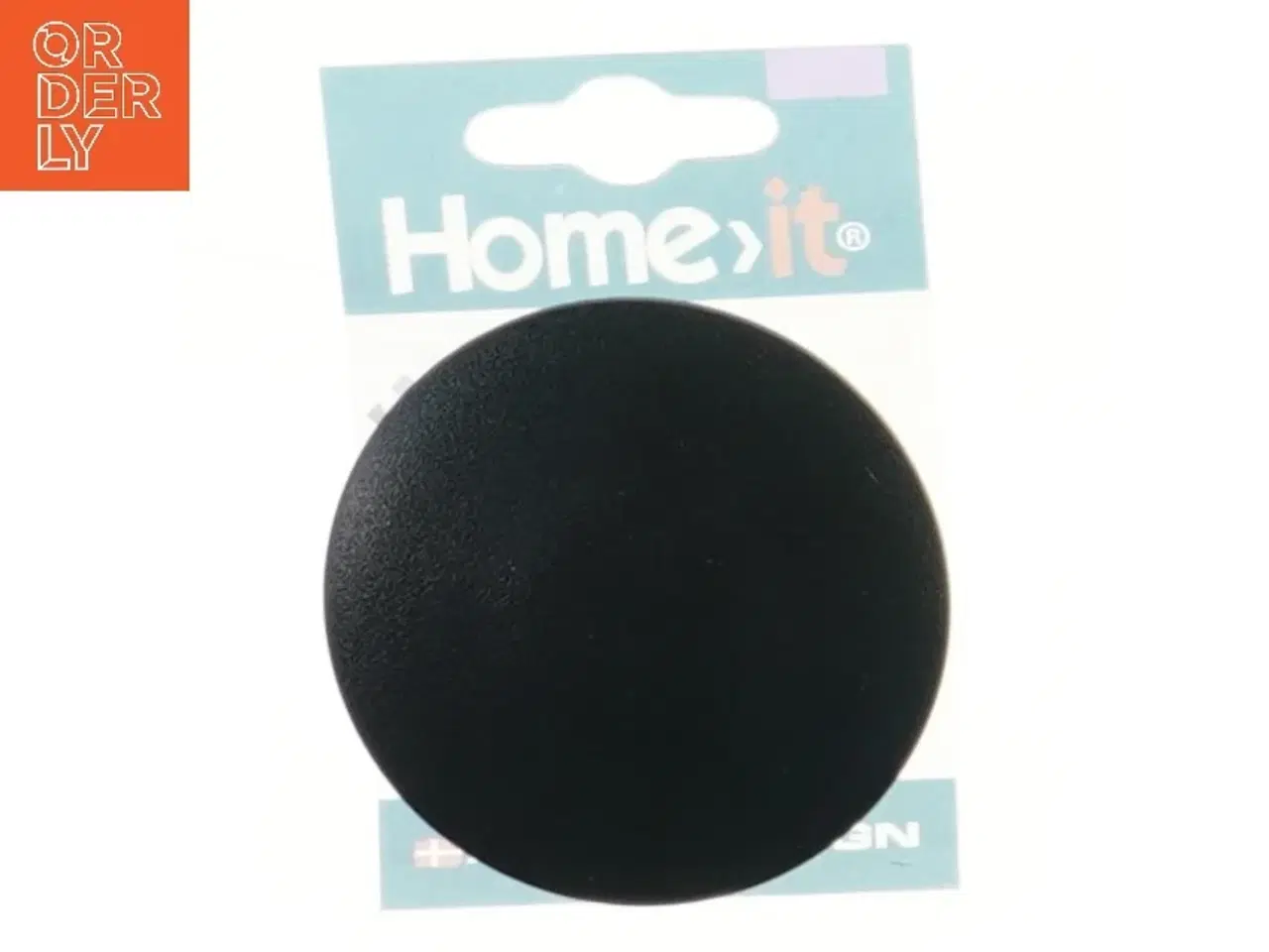 Billede 1 - Sort møbelknop (str. 8 cm)