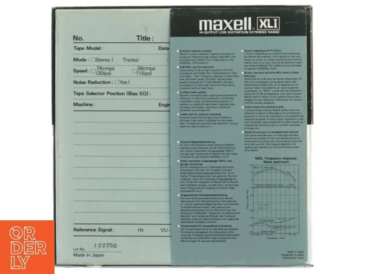 Billede 2 - Maxell XLI Bånd (str. 18 x 18 cm)