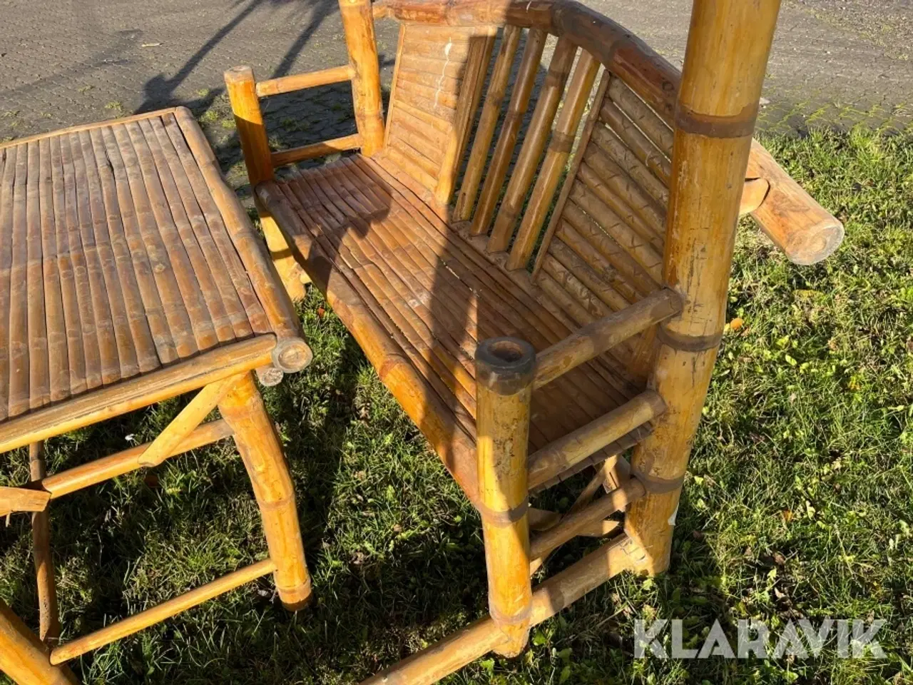 Billede 12 - Bambus hytter 2 styk