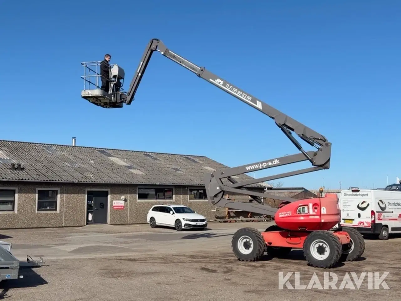 Billede 2 - Bomlift Manitou 200 ATJ