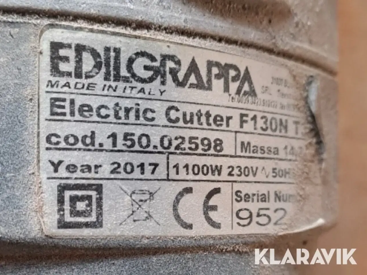 Billede 4 - Jernklipper Edilgrappa F130N T