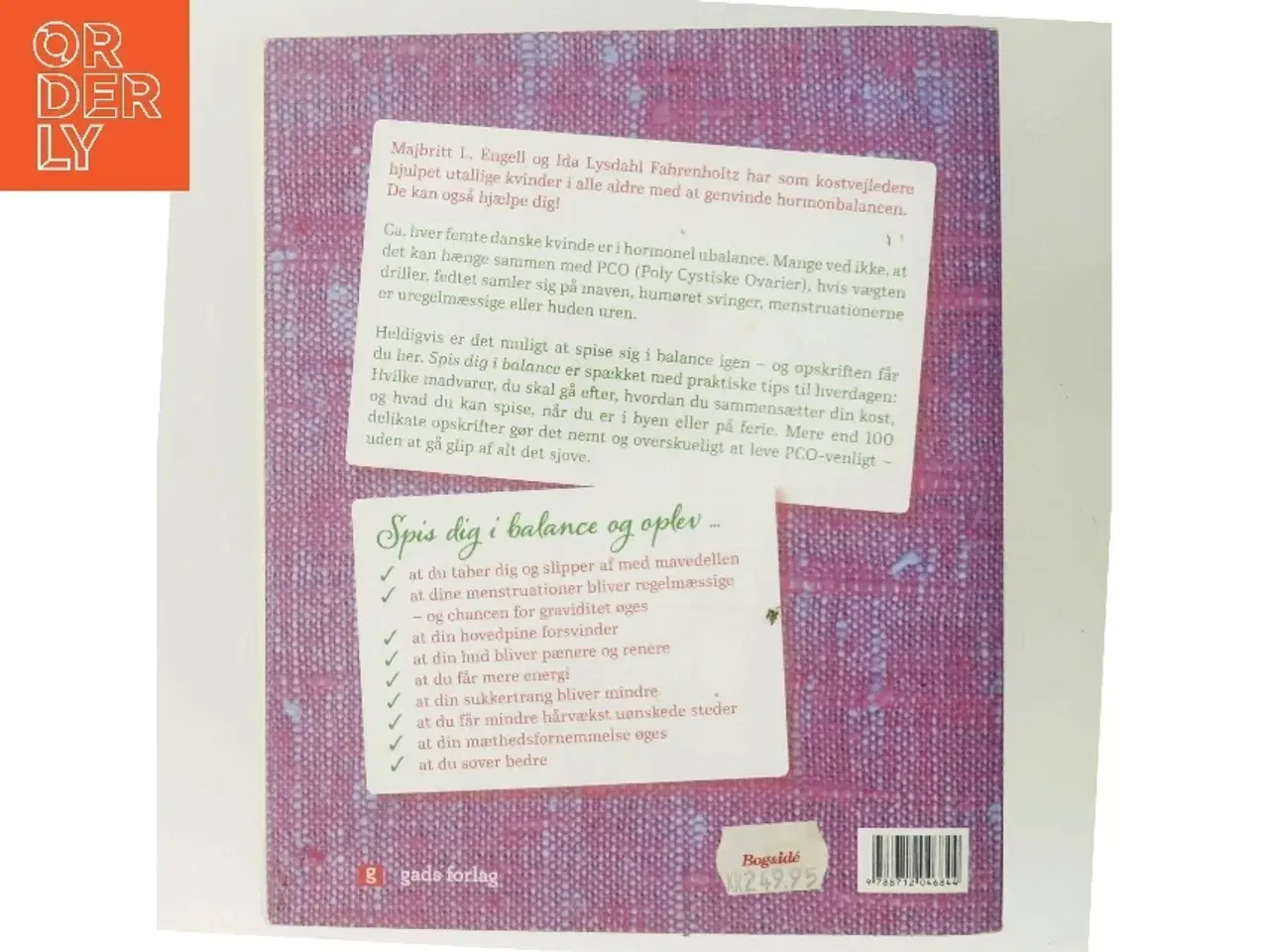 Billede 3 - Spis dig i balance af Majbritt L. Engell (Bog)