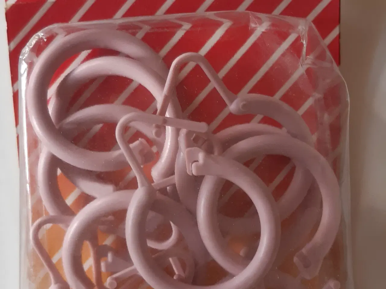 Billede 2 - Plastik ringe til badeforhæng 