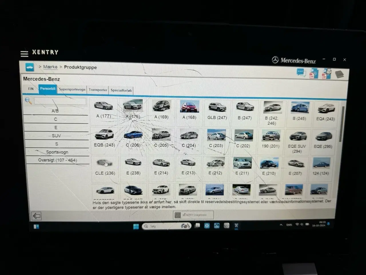 Billede 4 - Mercedes tester komplet sæt m/ Windows 11 Lenovo