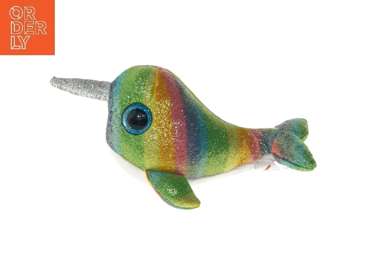 Billede 2 - Plys narhval (str. 23 cm)