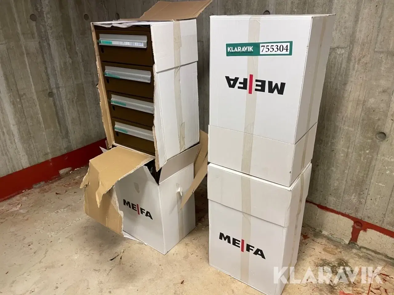 Billede 3 - Postkasser Meifa 4 styk