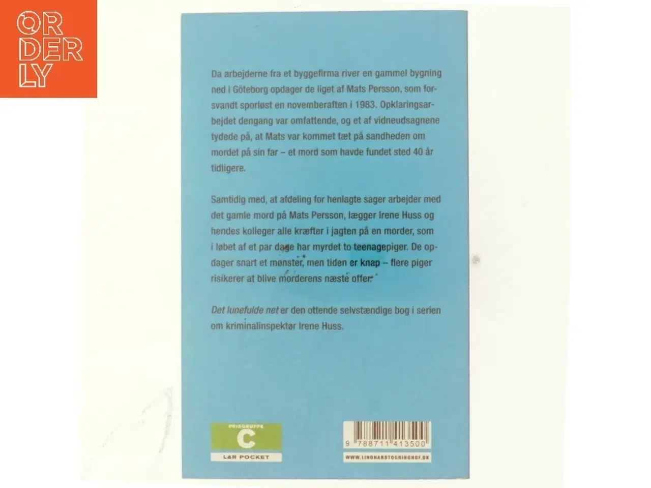 Billede 3 - Det lunefulde net af Helene Tursten (Bog)