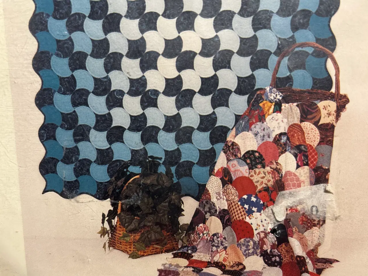 Billede 2 - Patchwork skabeloner tegning og beskrivelse.