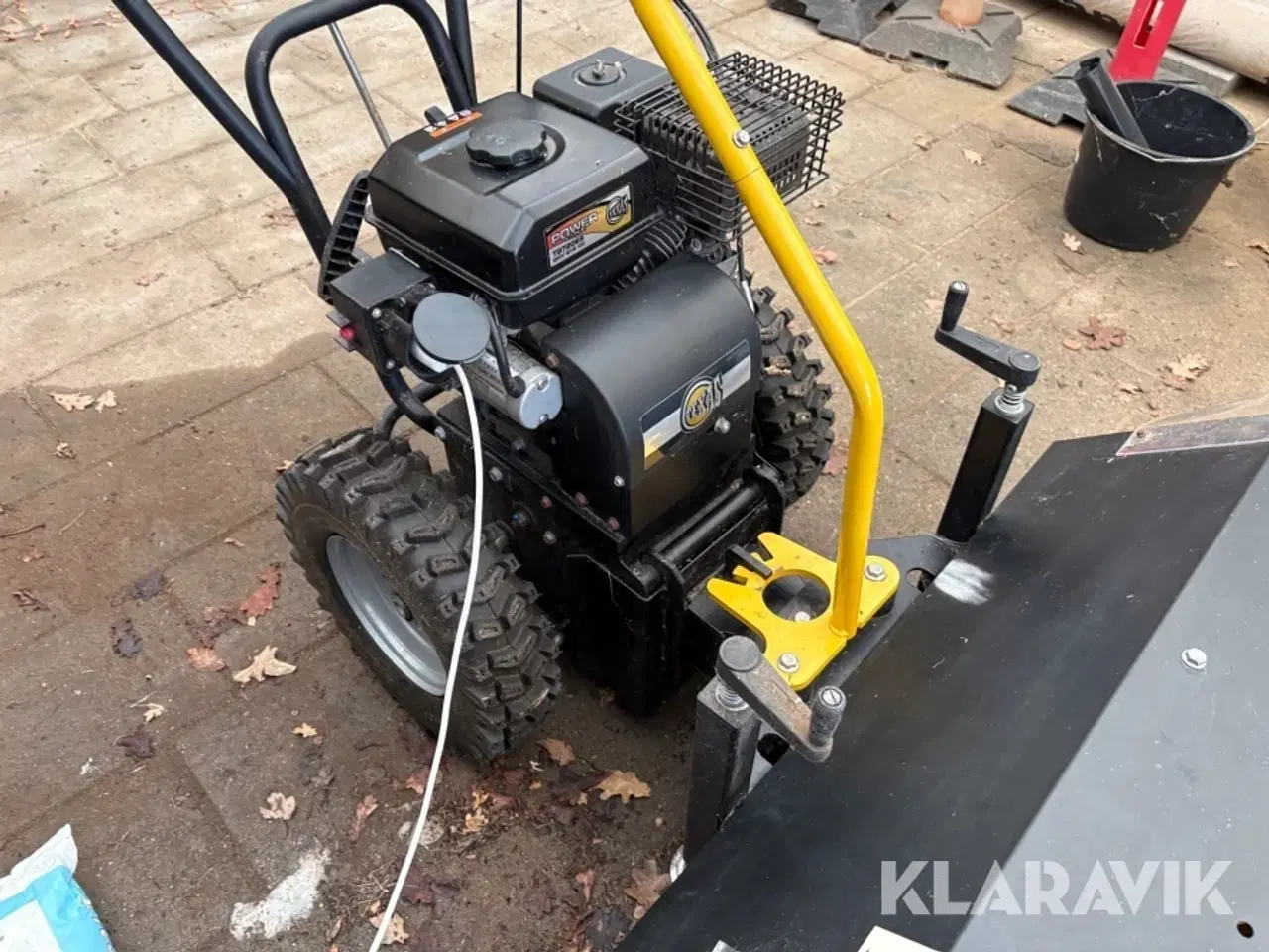 Billede 4 - Fejemaskine med Sneslynge Texas Combi 800TGE