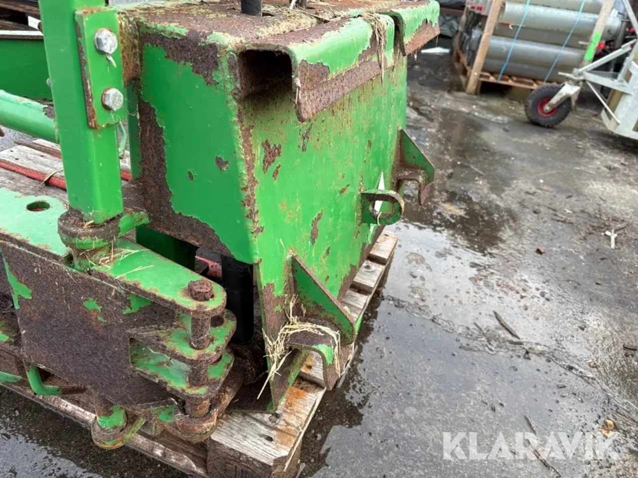 Billede 7 - Lot: halmopsamler og halmrive Aalborg maskinfabrik Opsamler og HRS 13 2 maskiner