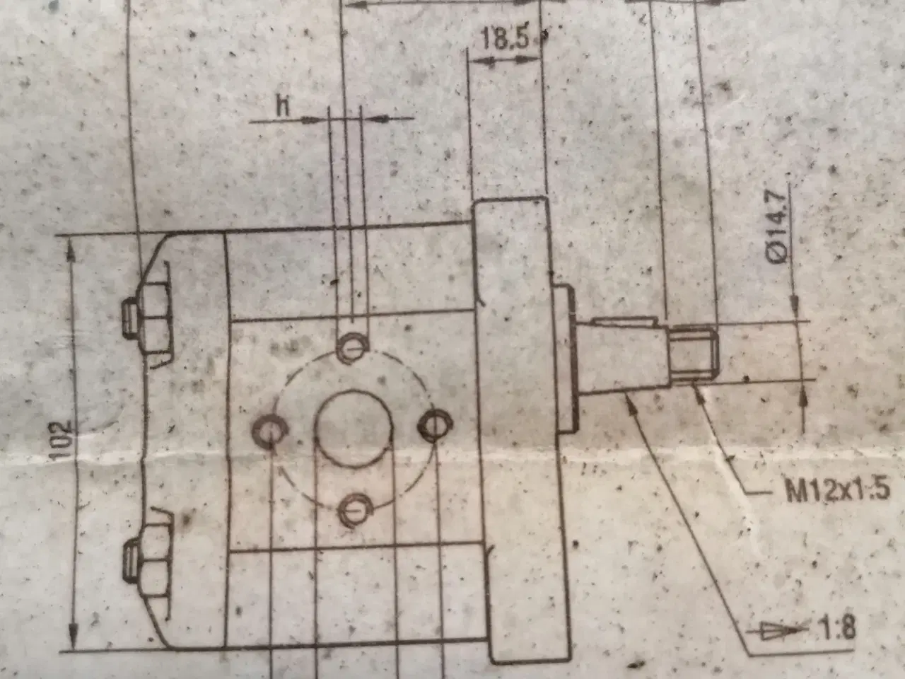 Billede 7 - Hydraulikpumpe TP2