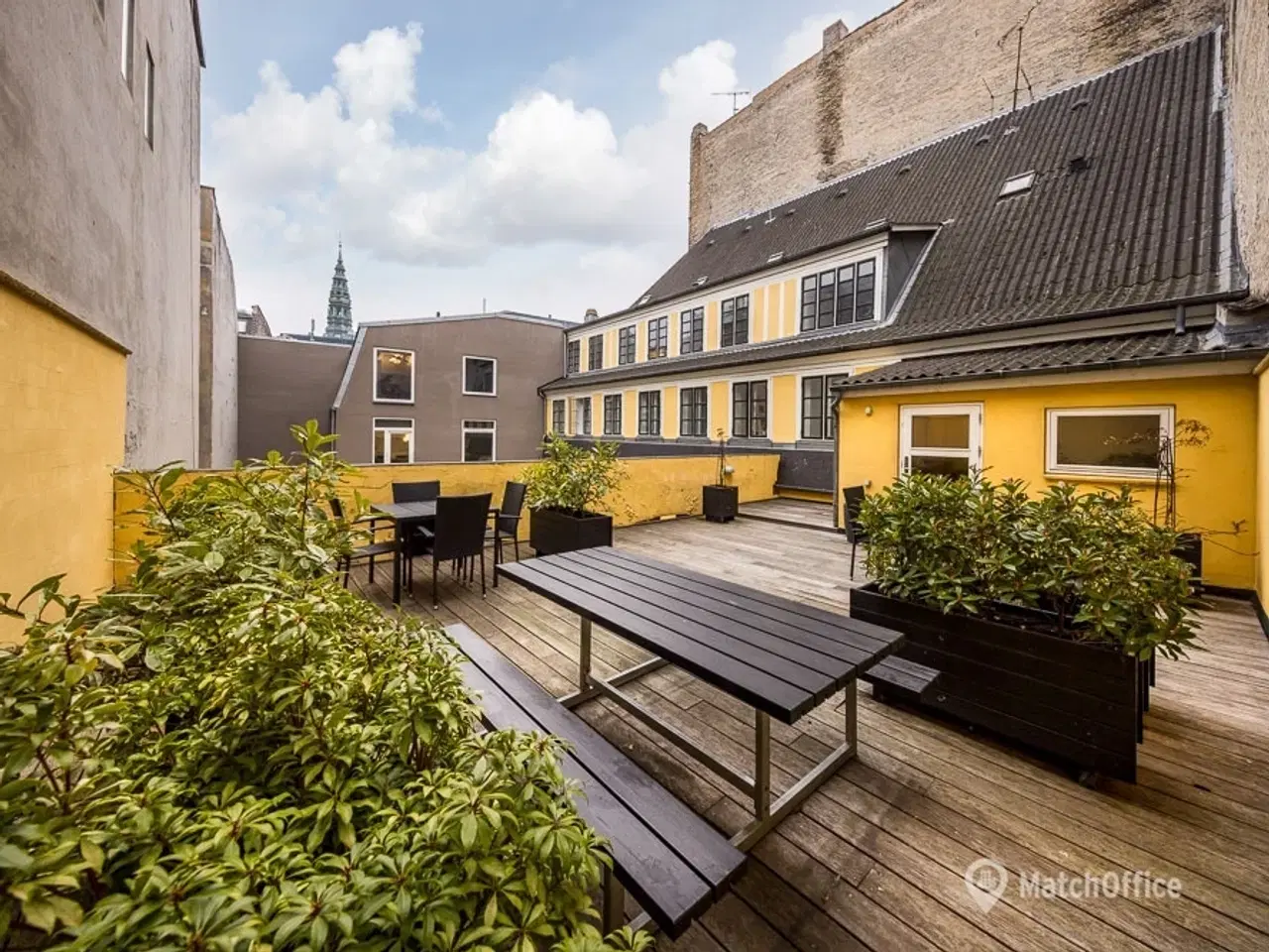 Billede 3 - Charmerende baghus midt i City - hele 2 terrasser til fælles brug