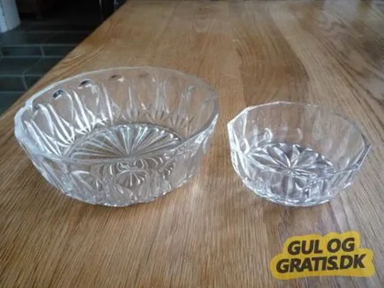 Billede 1 - 2 glasskåle